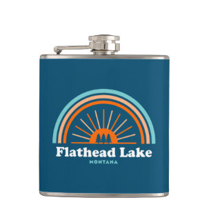 Flathead Sjö Montana Rainbow Fickplunta