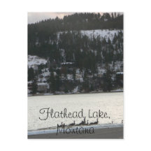 Flathead Sjö , Montana