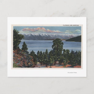 Flathead Sjö, Montana Vykort