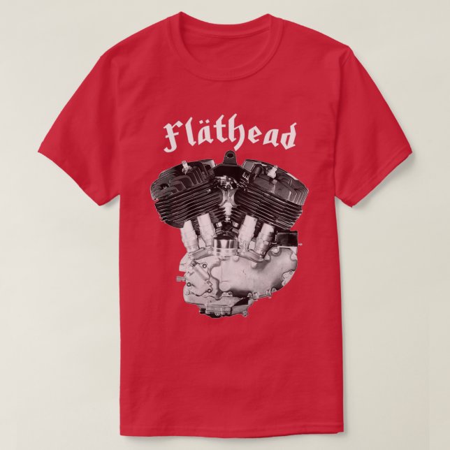 FLATHEAD T SHIRT (Design framsida)
