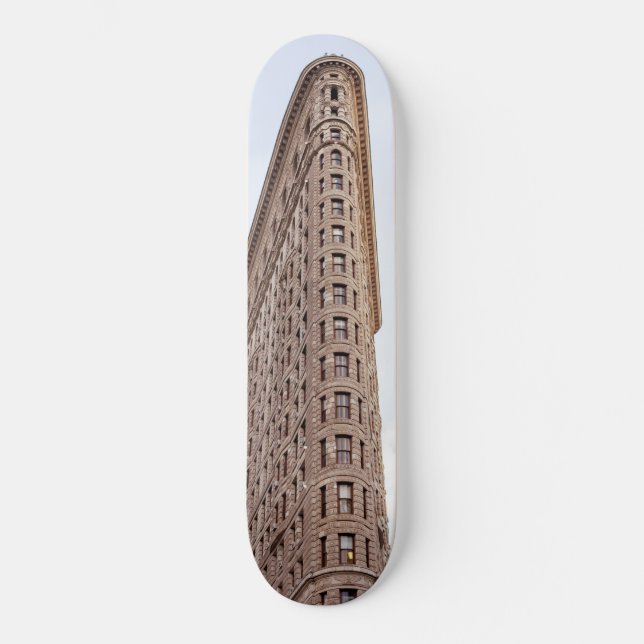 Flatiron building  mini skateboard bräda 18,5 cm (Framsida)