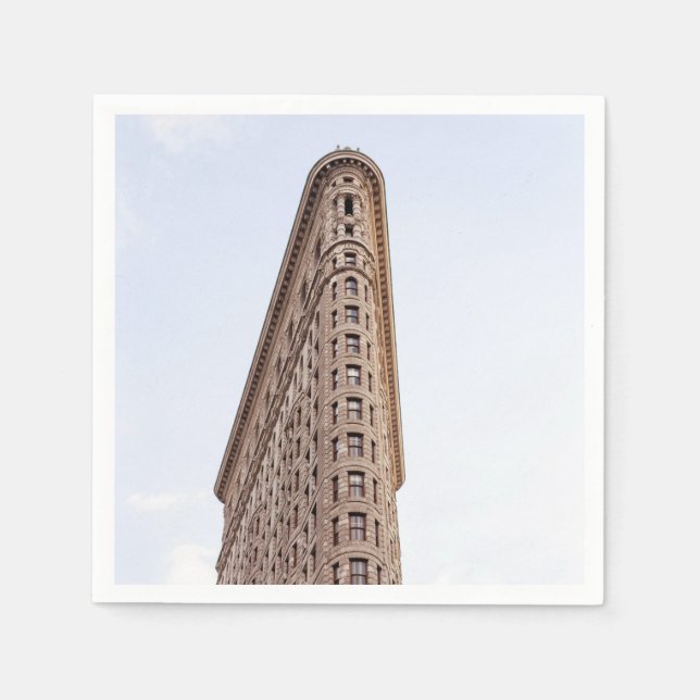 Flatiron Building New York City Pappersservett (Framsidan)