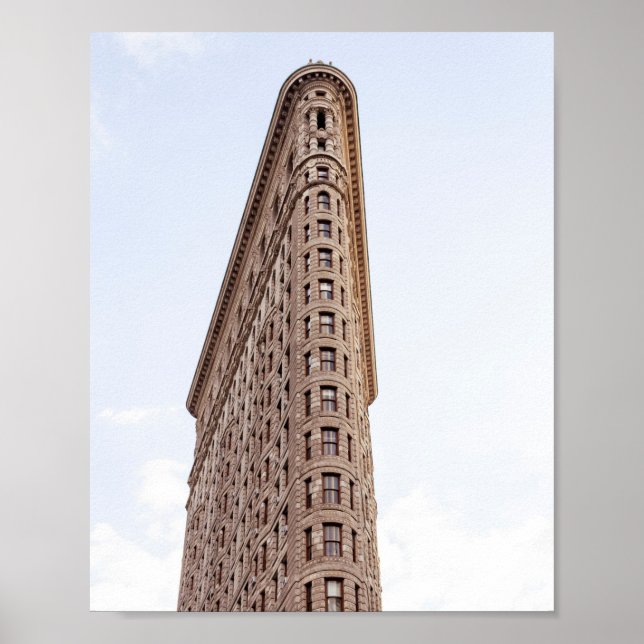 Flatiron Building New York City  Poster (Framsidan)