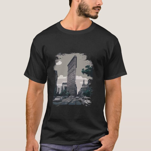 Flatiron Building T Shirt (Framsida)