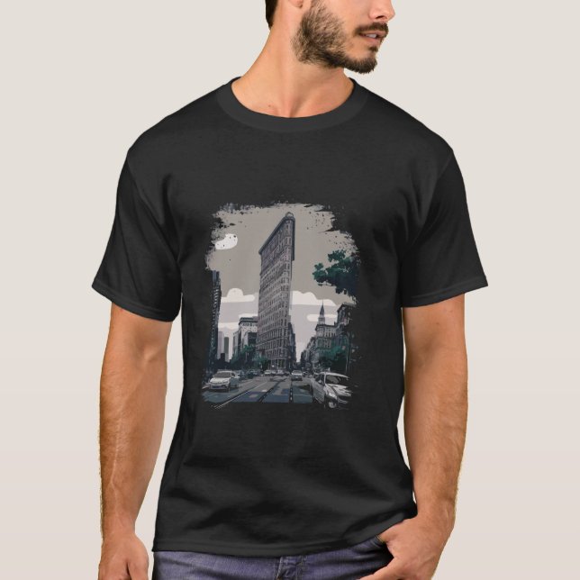 Flatiron Building T Shirt (Framsida)