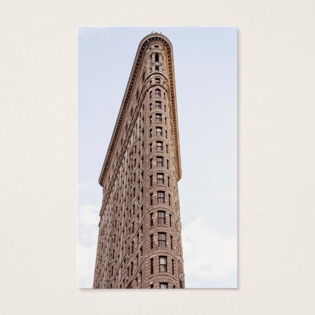 Flatiron building  visitkort (Framsida)