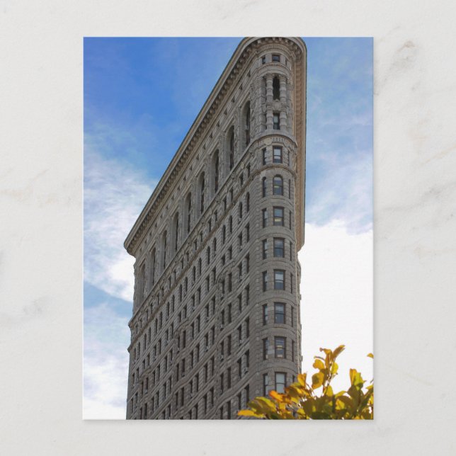 Flatiron Byggande Photo in NYC Vykort (Framsida)