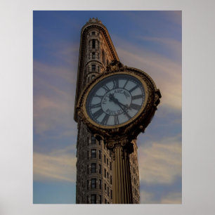 Flatiron Bygger i New York City Poster