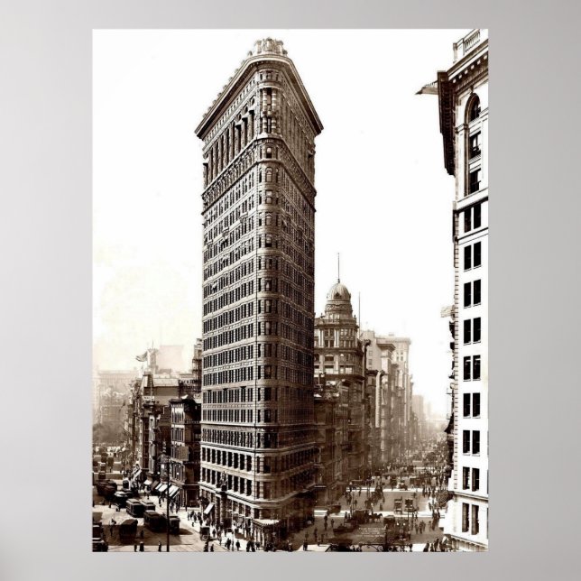Flatiron Byggnad 1910 Poster (Framsidan)