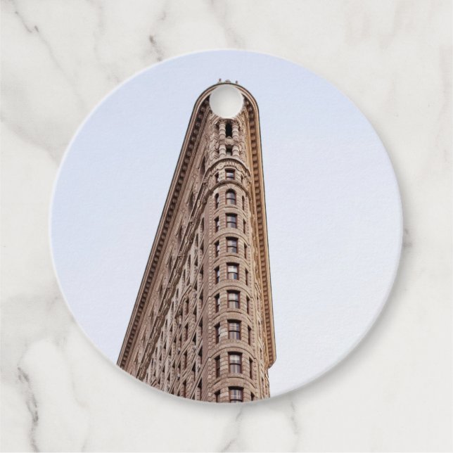 Flatiron byggnad gåvor etiketter (Framsida)