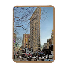 Flatiron Byggnad Iconic Skyscraper New York City Magnet