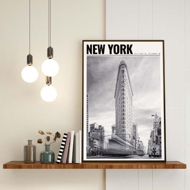 Flatiron Byggnad New York City Photograph Poster (Skapare uppladdad)