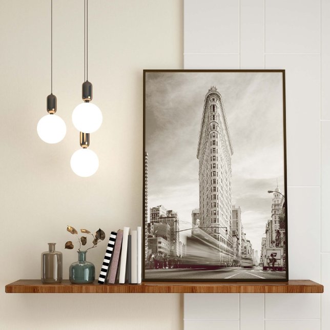 Flatiron Byggnad New York City Photograph Poster (Skapare uppladdad)
