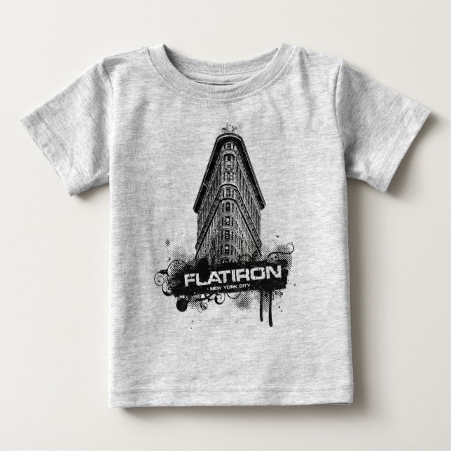 Flatiron Byggnad New York City Tee (Framsida)