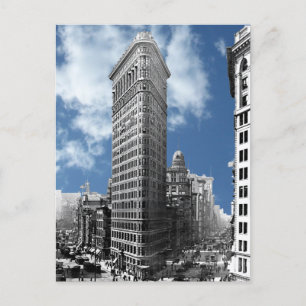 Flatiron Byggnad New York City Vykort