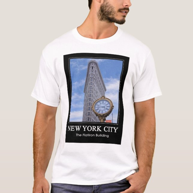 Flatiron-Byggnad och klick 1C Tee (Framsida)