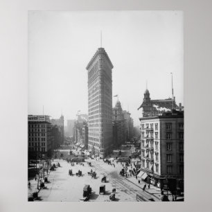 Flatiron Byggnad Poster