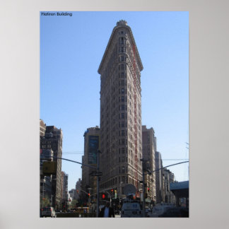 Flatiron Byggnad Poster