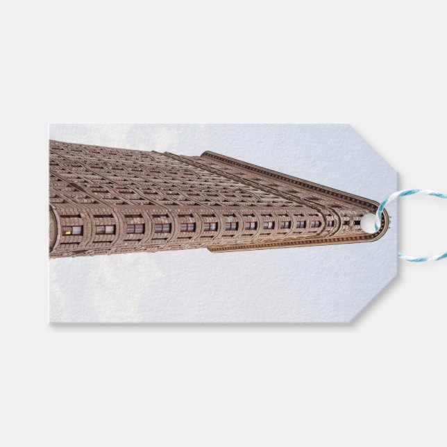 Flatiron byggnad presentetikett (Framsidan (Horisontell))