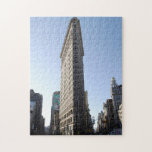 Flatiron Byggnad Pussel<br><div class="desc">Ikonisk arkitektonisk landmark byggdes ursprungligen som Fuller-byggnaden,  numera kallat Flatiron-byggnaden som ligger på Femte Avenue i New York City.</div>