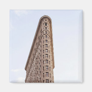 Flatiron byggnad vykort magnet