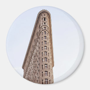 Flatiron byggnad vykort magnet