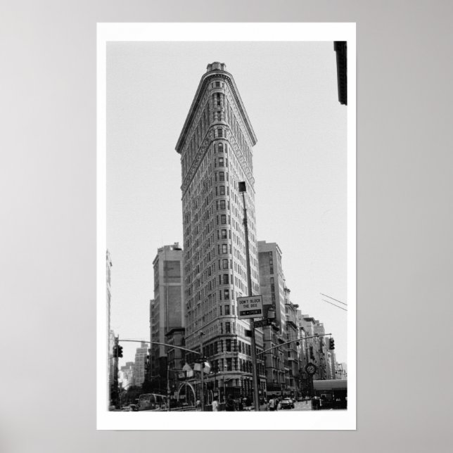 Flatiron-Byggnaden (foto) Poster (Framsidan)