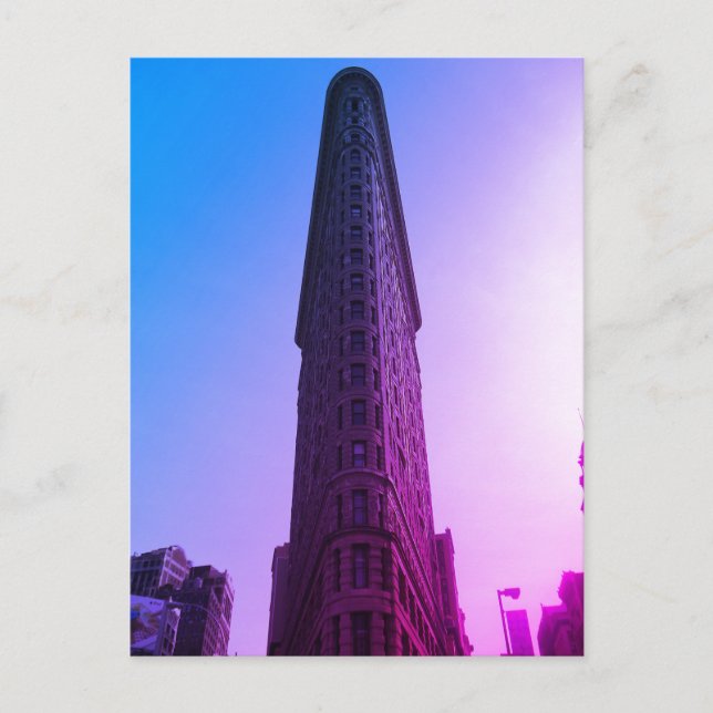 Flatiron District, New York, NY Vykort (Framsida)