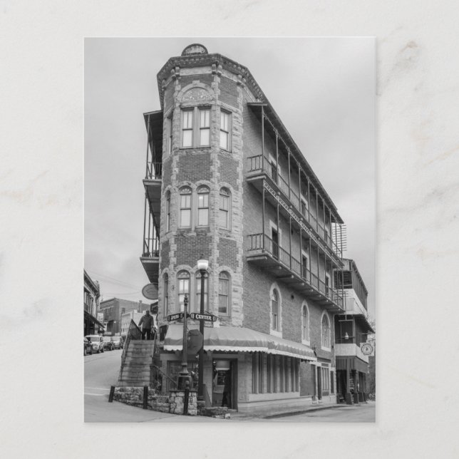 Flatiron Eureka Grayscale Postcard Vykort (Framsida)
