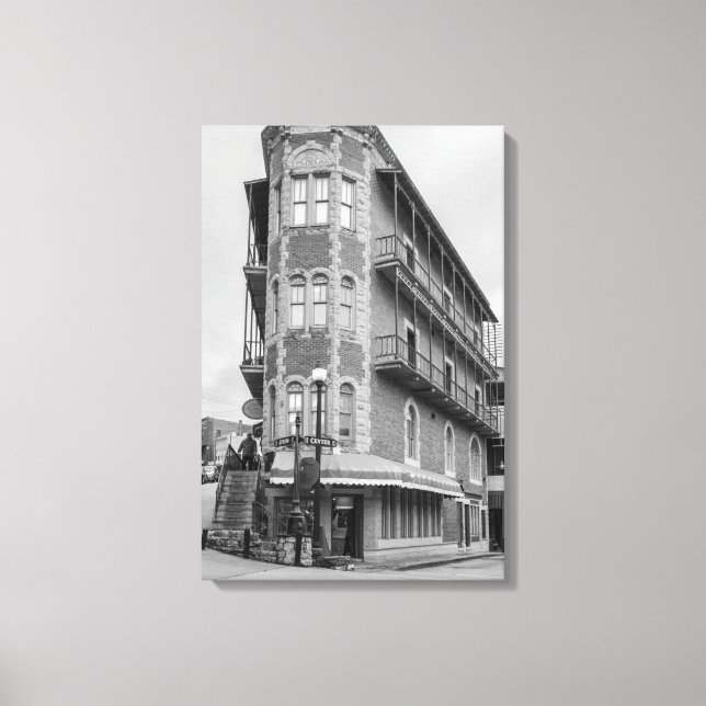 Flatiron Flats Eureka Grayscale Canvastryck (Framsida)