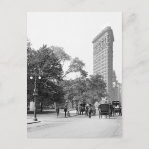 Flatiron från 5:e, NYC: 1906 Vykort