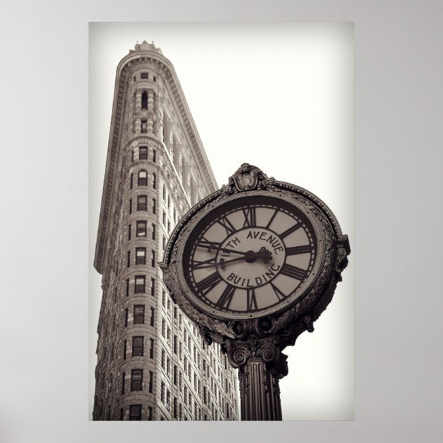 Flatiron NYC Poster (Framsidan)