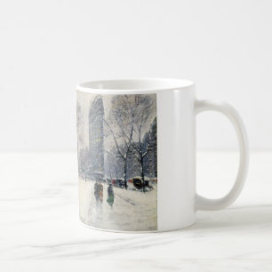 FLATIRON SOM BYGGER NEW YORK CITY KAFFEMUGG