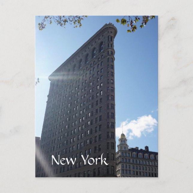 flatiron upp vykort (Framsida)