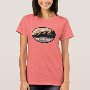 Flatirons, Chautauqua Park, Boulder Colorado T Shirt