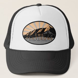 Flatirons, Chautauqua Park, Boulder Colorado Truckerkeps