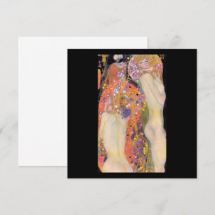 FLATKORT: GUSTAV KLIMT: VATTEN SERPENS II