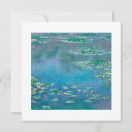 FLATKORT: "VATTENLILIER" PER MONET