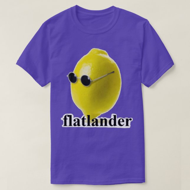 Flatlander Lemon T Shirt (Design framsida)
