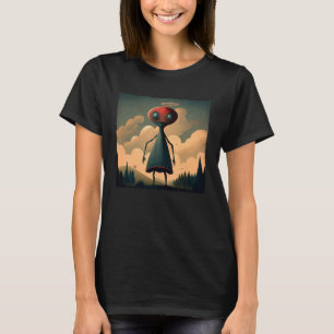 Flatwood Monster Braxie 1952 Creepy Alien Cryptid T Shirt