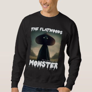 Flatwoods Monster Braxie 1952 Kuslig Skräckinjagan Lång Ärmad Tröja