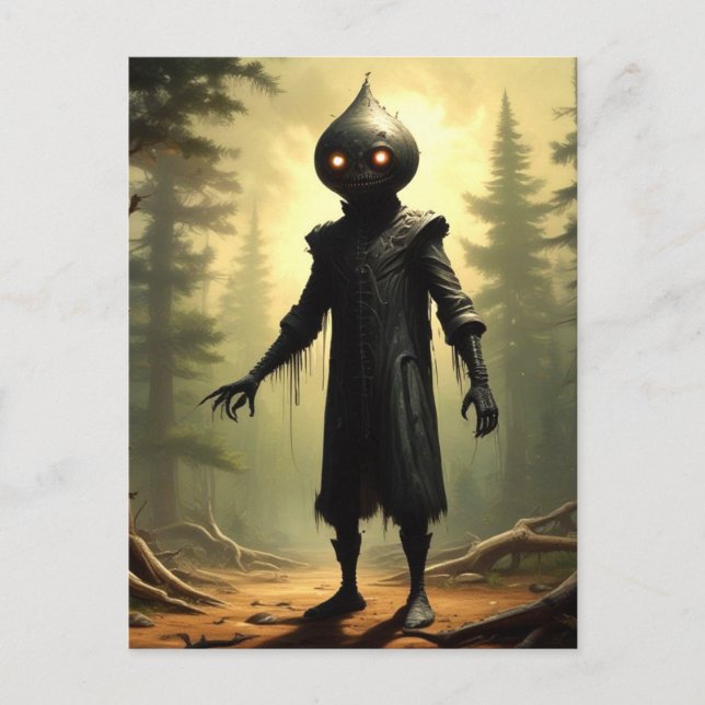 Flatwoods Monster Kryptid Vykort (Framsida)