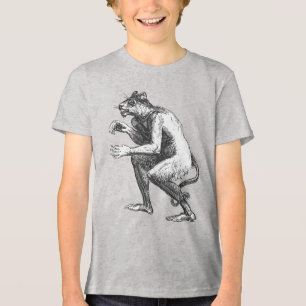 Flauros Humanoid Leopard Dictionairre Infernal bli T Shirt