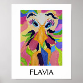 Flavia-Poster, 8 x 10 Poster