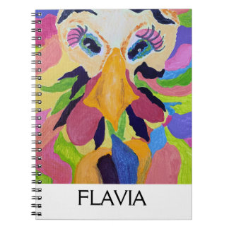 FLAVIA SPIRAL NOTEBOOK ANTECKNINGSBOK