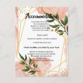 FlBostadstillstånd för den moderna Grönten Guld Ra Meddelande Vykort