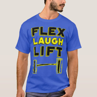 Fle Laugh Lift citat familj T Shirt