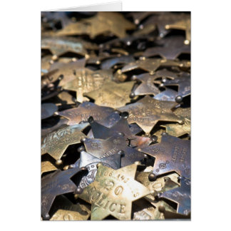 Flea Market Card - Badges Hälsningskort
