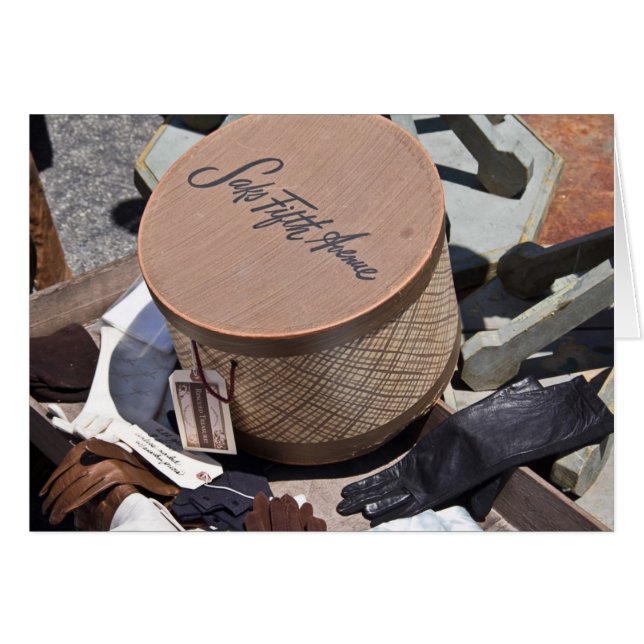 Flea Market Card Hälsningskort (Framsidan Horizontal)