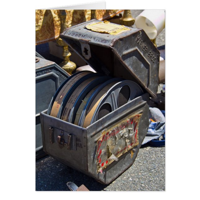 Flea Market Card Hälsningskort (Framsidan)